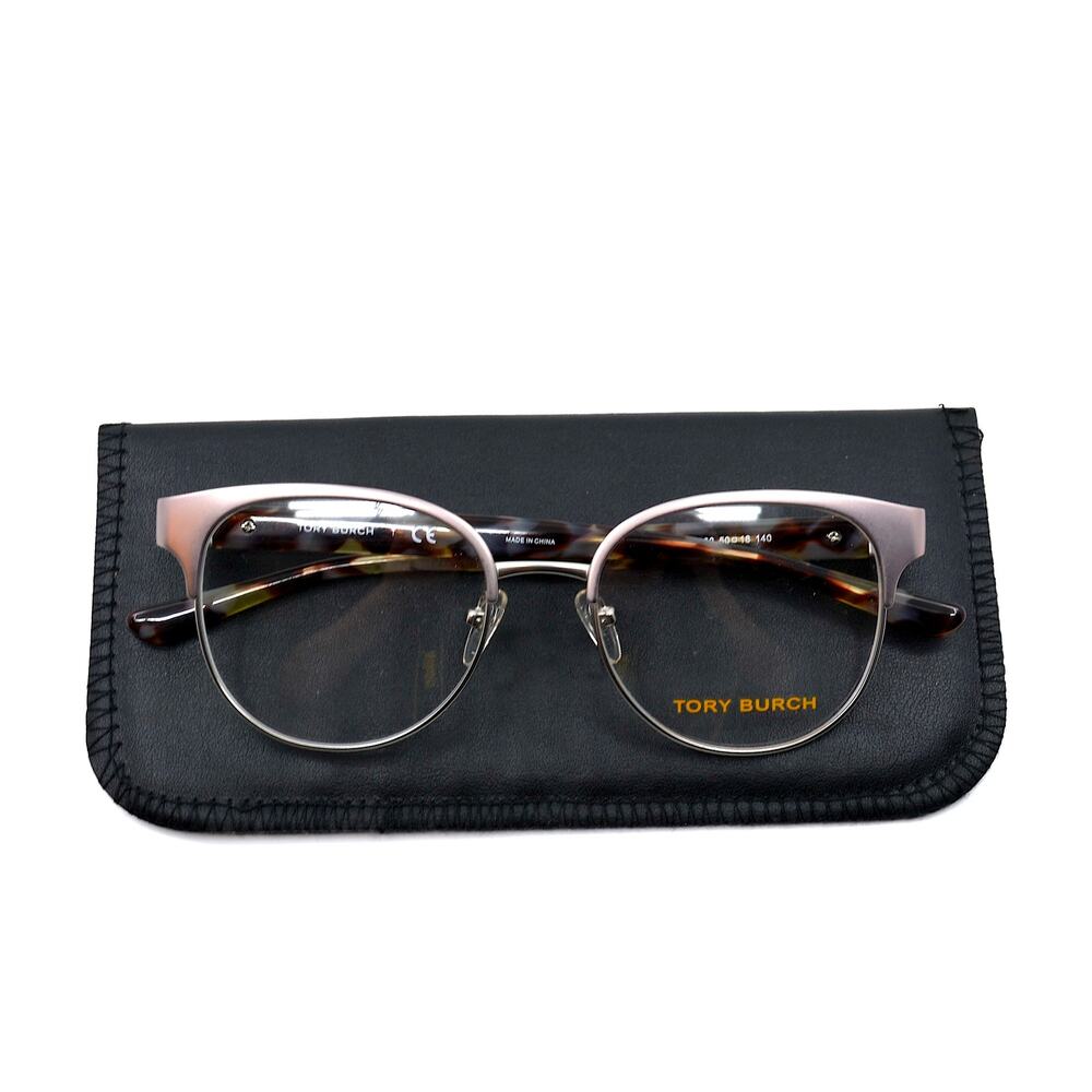 TORY BURCH TY1054 3230 ROSE SILVER EYEGLASSES FRAME - Picture 2 of 10